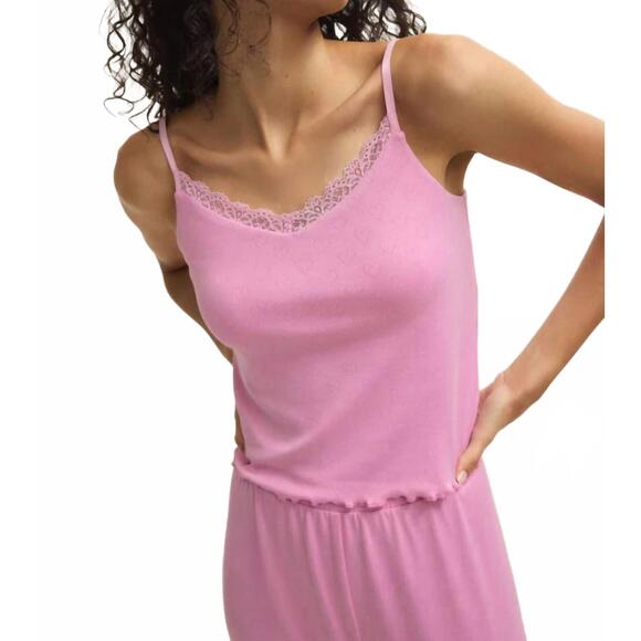 NEW Z SUPPLY heart felt cami top in light pink - Picture 5 of 5